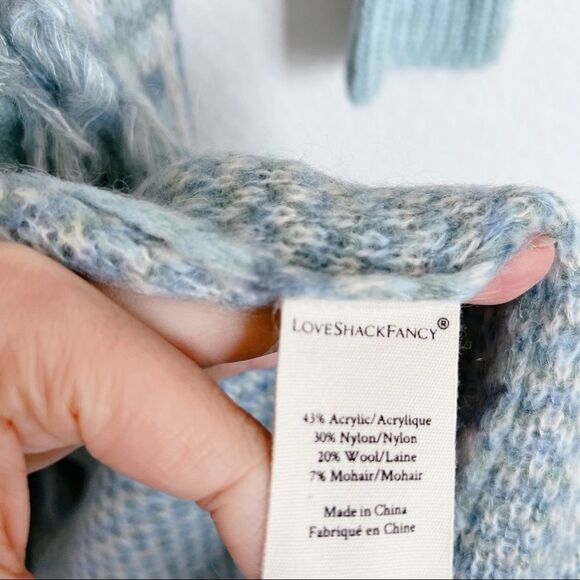 LOVESHACKFANCY Avie Duster in Sky Blue Plaid - Picture 12 of 12